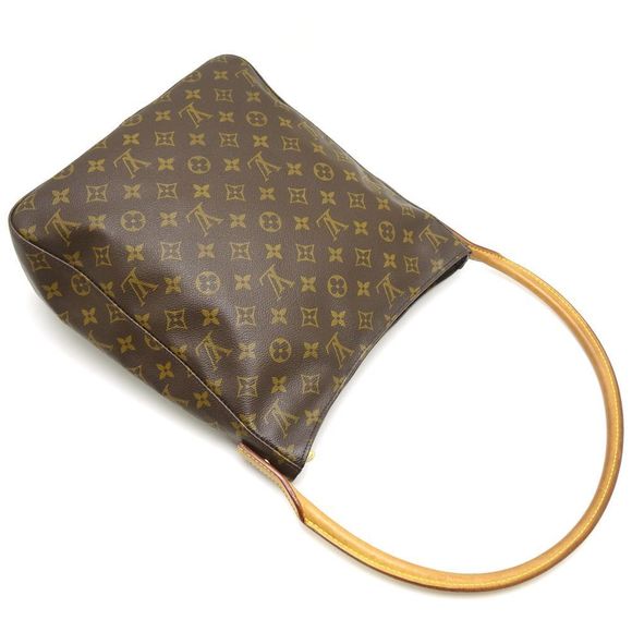 Louis Vuitton Monogram Looping GM Brown Shoulder Bag - Picture 4 of 8